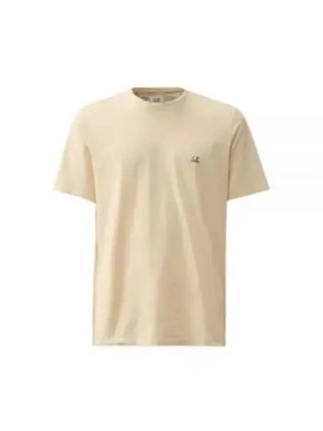 30/1 Jersey Goggle Short Sleeve T-Shirt Beige - CP COMPANY - BALAAN 2