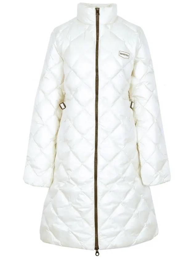 Women's Nosadella Quilted Long Padding Beige - DUVETICA - BALAAN 2