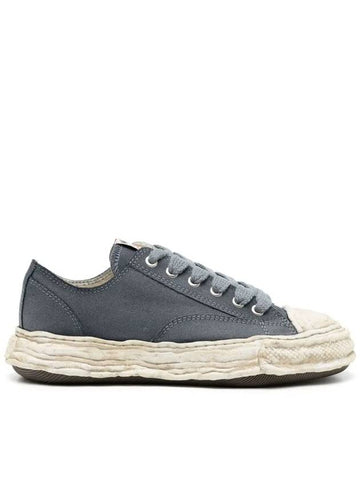 24SS PETERSON23 OG sole canvas low-top sneakers A12FW706 BLACK - MIHARA YASUHIRO - BALAAN 1