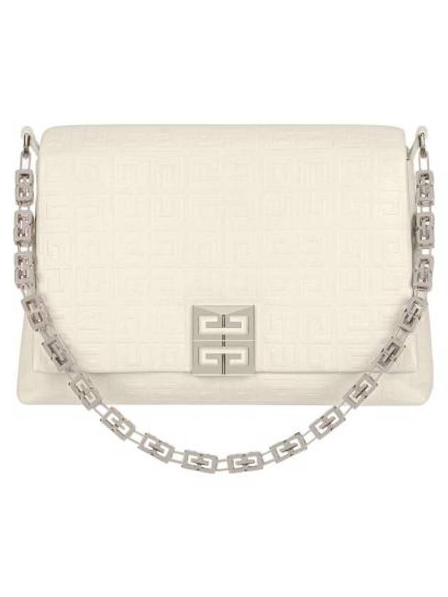 4G Chain Medium Shoulder Bag White - GIVENCHY - BALAAN 2