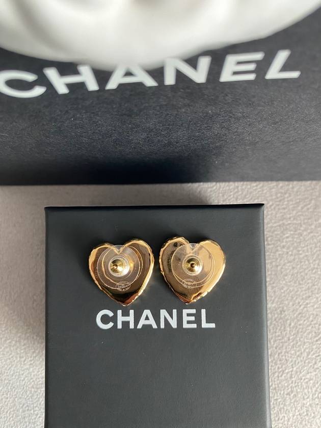 Heart CC logo earrings ABC948 - CHANEL - BALAAN 9