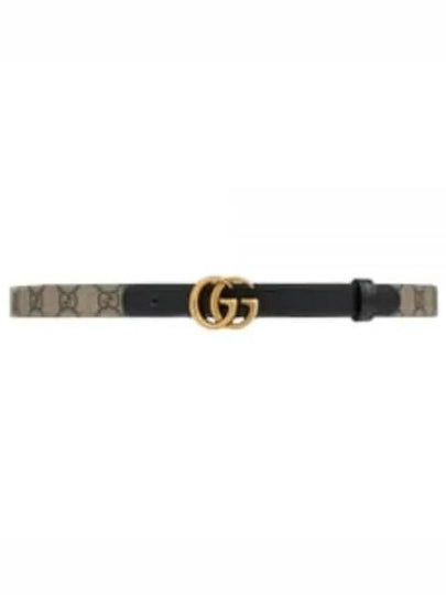 GG Marmont Thin Belt Beige - GUCCI - BALAAN 2