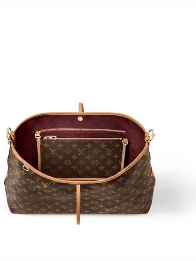 Carry All MM Monogram Shoulder Bag Brown - LOUIS VUITTON - BALAAN 6