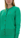 Bea Knit Cardigan Green - VIVIENNE WESTWOOD - BALAAN 3