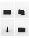 Logo Soft Grained Calfskin Card Wallet Black - LOEWE - BALAAN 3