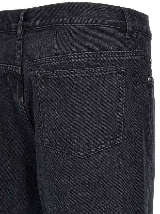 Fairfax Denim Straight Jeans Black - A.P.C. - BALAAN 5