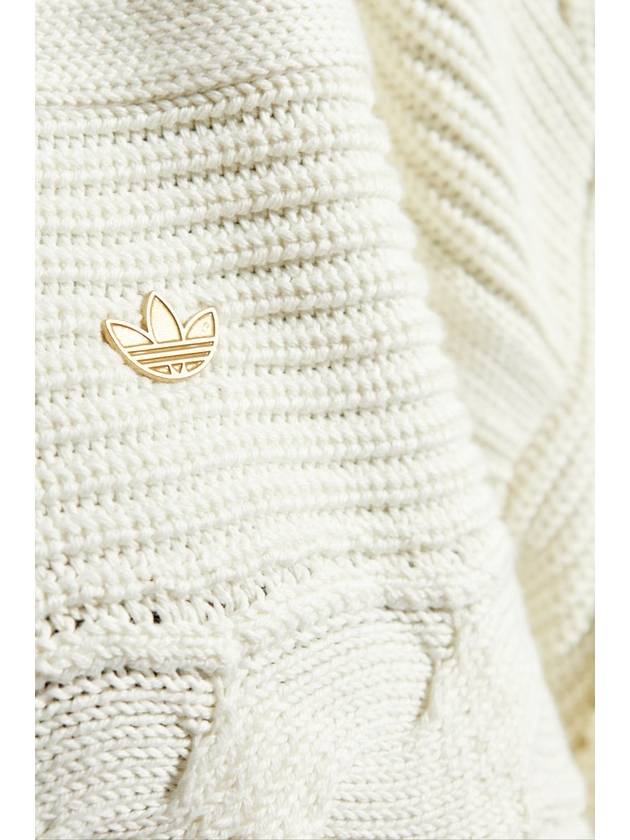 ADIDAS Originals Turtleneck With Logo, Women's, White - ADIDAS ORIGINALS - BALAAN 5