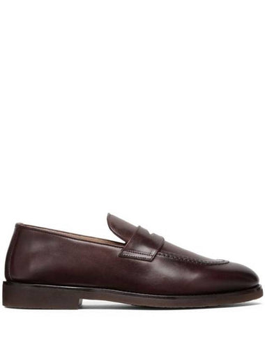 Loafers MZUCRTE705 C8434 CACAO - BRUNELLO CUCINELLI - BALAAN 1