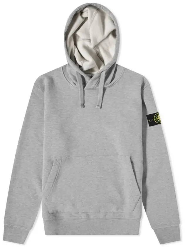 Wappen Patch Hoodie Grey - STONE ISLAND - BALAAN 1