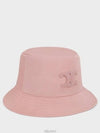 Triomphe Gabardine Cotton Bucket Hat Vintage Pink - CELINE - BALAAN 4