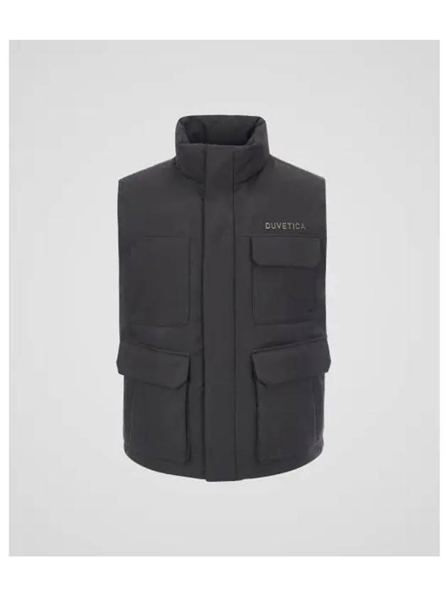 Points 5 Chantilly Black Men s Down Vest - DUVETICA - BALAAN 1