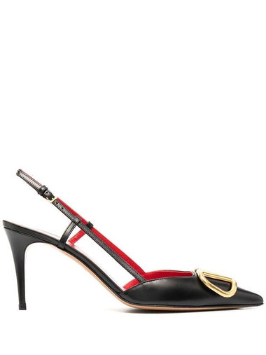 VALENTINO VLOGO SIGNATURE SLINGBACK 80mm - VALENTINO - BALAAN 1