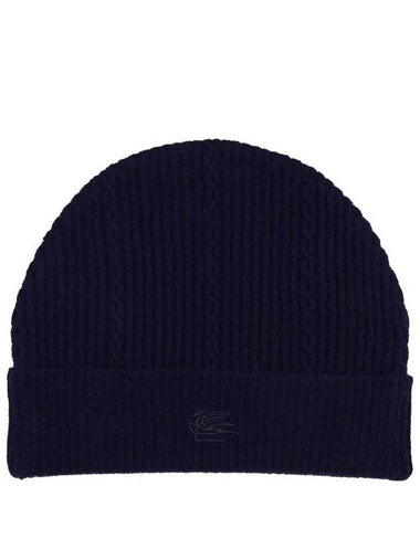 Etro Beanie Hat With Logo - ETRO - BALAAN 1