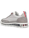 Tech Runner Panel Low Top Sneakers Grey - THOM BROWNE - BALAAN 5