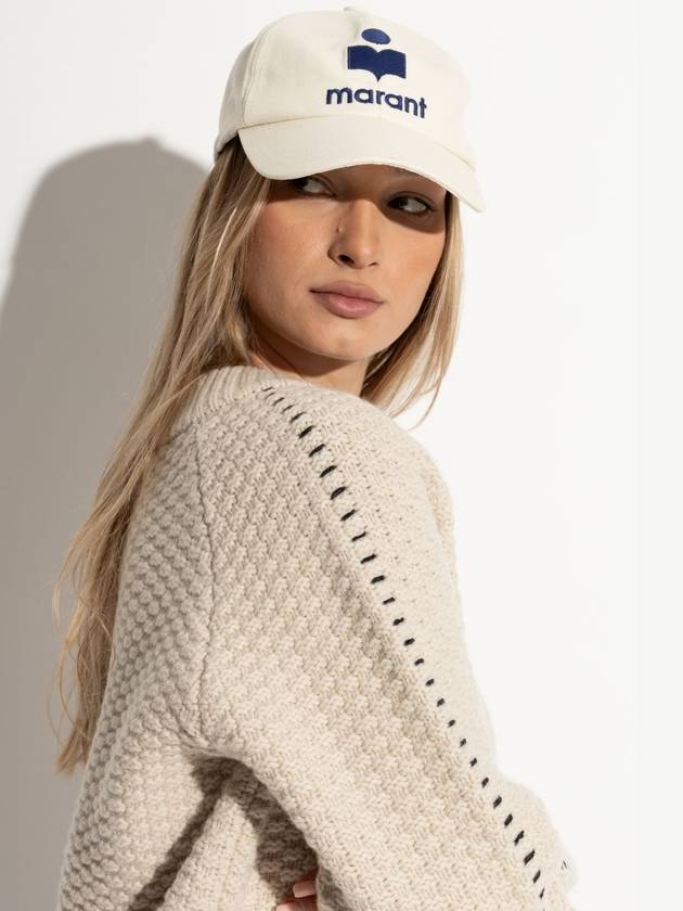 Isabel Marant Cap, Women's, Cream - ISABEL MARANT - BALAAN 2