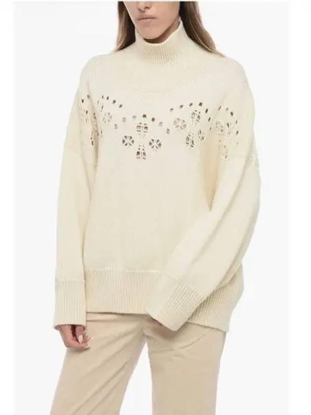 Chloe cut out detail wool knit - CHLOE - BALAAN 1