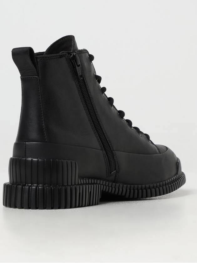 Pix Lace-Up Worker Boots Black - CAMPER - BALAAN 4