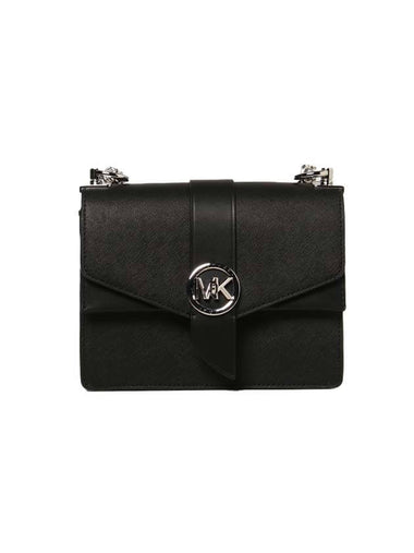 Saffiano Greenwich Small Cross Bag Black - MICHAEL KORS - BALAAN 1