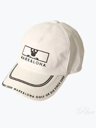 Pave Ball Cap White - MARK & LONA - BALAAN 2