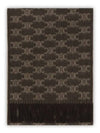 Monogram Cashmere Muffler Brown - CELINE - BALAAN 3