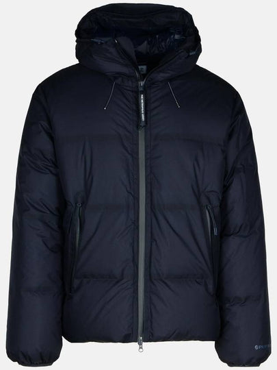 The Metropolis Series Pertex Hooded Down Padding Navy - CP COMPANY - BALAAN 2