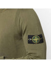 Wappen Patch Cotton Knit Top Khaki - STONE ISLAND - BALAAN 7