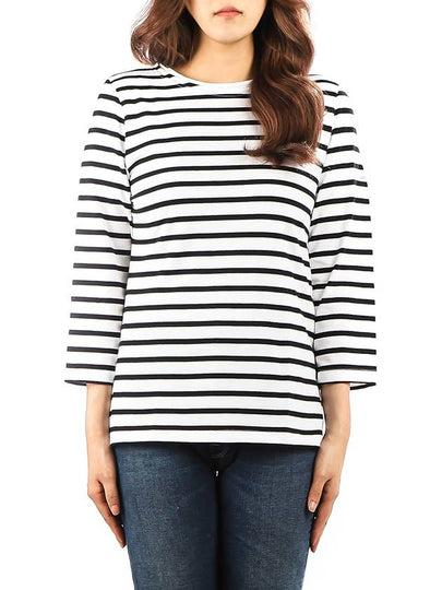 Galathee Striped Sailor Long Sleeve T-Shirt Neige Noir - SAINT JAMES - BALAAN 2