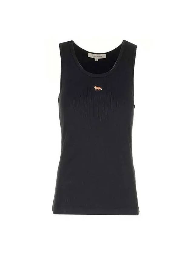 Cotton Baby Tank Top Black - MAISON KITSUNE - BALAAN 2