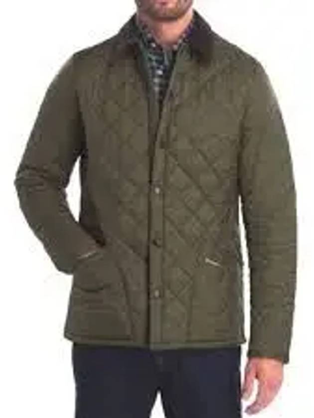 Heritage Liddesdale Quilted Padding Olive - BARBOUR - BALAAN 2