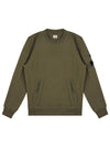 Men's Crew Neck Lens Sweatshirt Green - CP COMPANY - BALAAN 2