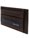 Men's card wallet LORTYN 6225312 dark brown - BALLY - BALAAN 3