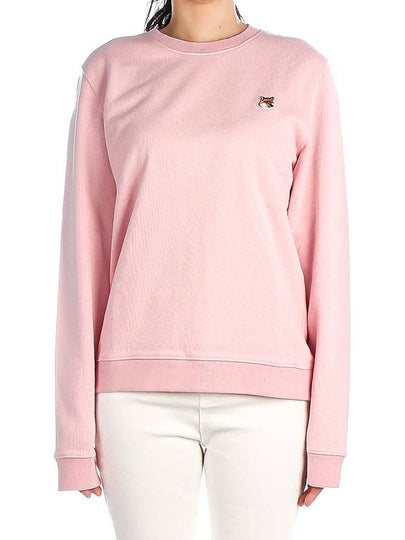 Fox Head Patch Regular Sweatshirt Pink - MAISON KITSUNE - BALAAN 2