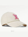 LV Signature Ball Cap Beige - LOUIS VUITTON - BALAAN 4