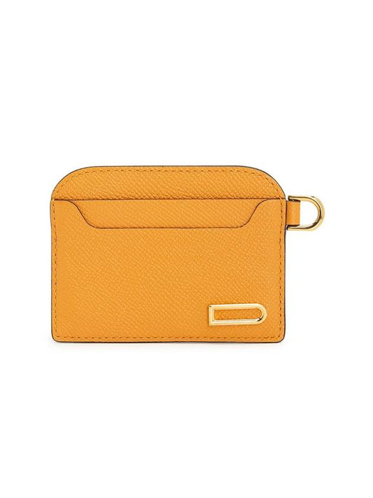 Vagabond Alpina Calf Leather Card Wallet Honey - DELVAUX - BALAAN 2