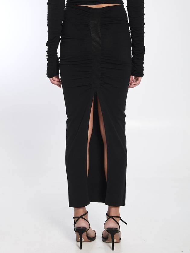 Ruched Long Skirt - ALEXANDER WANG - BALAAN 4