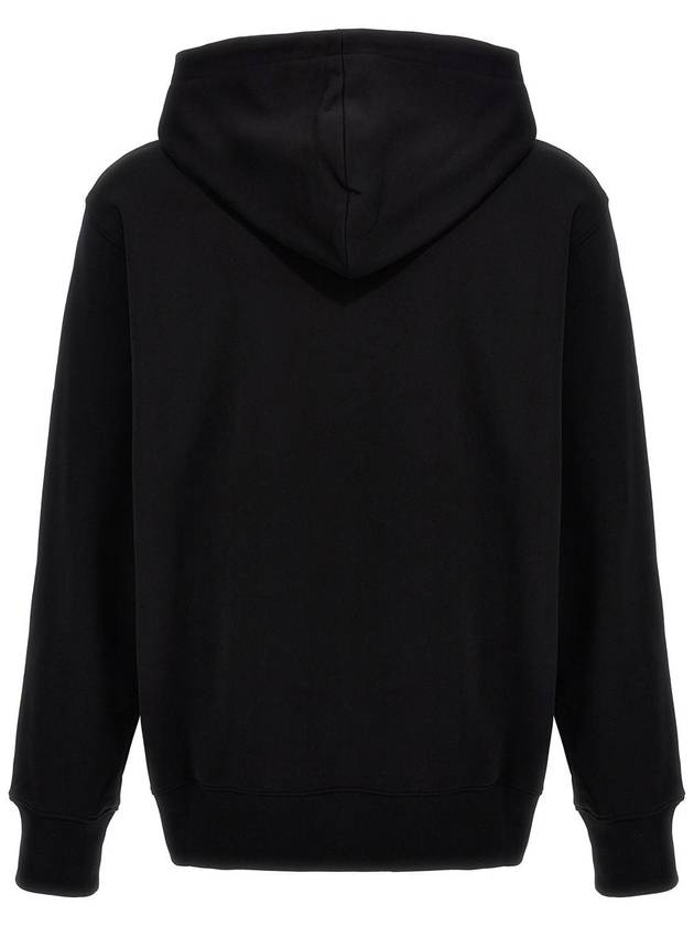 Hooded Sweatshirt V171602281555 Black - MOSCHINO - BALAAN 3