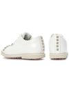 Women's Gallivanter Studded Cap Toe Spike Shoes White - G/FORE - BALAAN 8