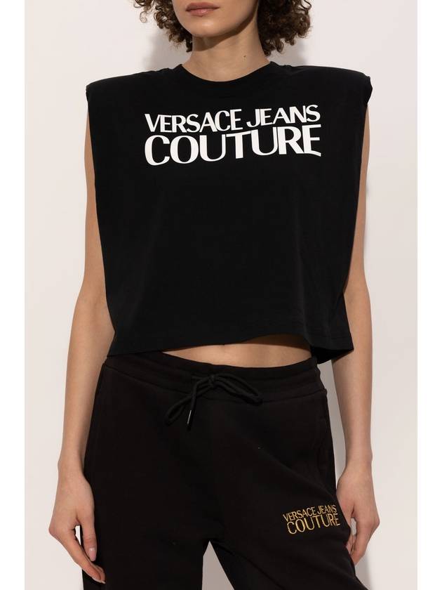 Versace Jeans Couture Sleeveless Top, Women's, Black - VERSACE - BALAAN 3