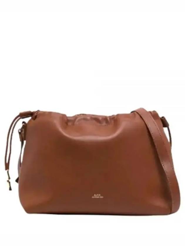 Ninon Drawstring Cross Bag Brown - A.P.C. - BALAAN 2