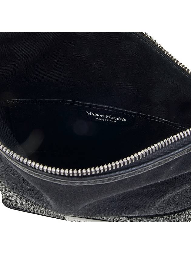 Small 5AC Hobo Cross Bag Black - MAISON MARGIELA - BALAAN 11