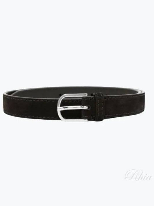 Slim trouser belt 234 WLGBT044 LE0004 040 leather - TOTEME - BALAAN 1