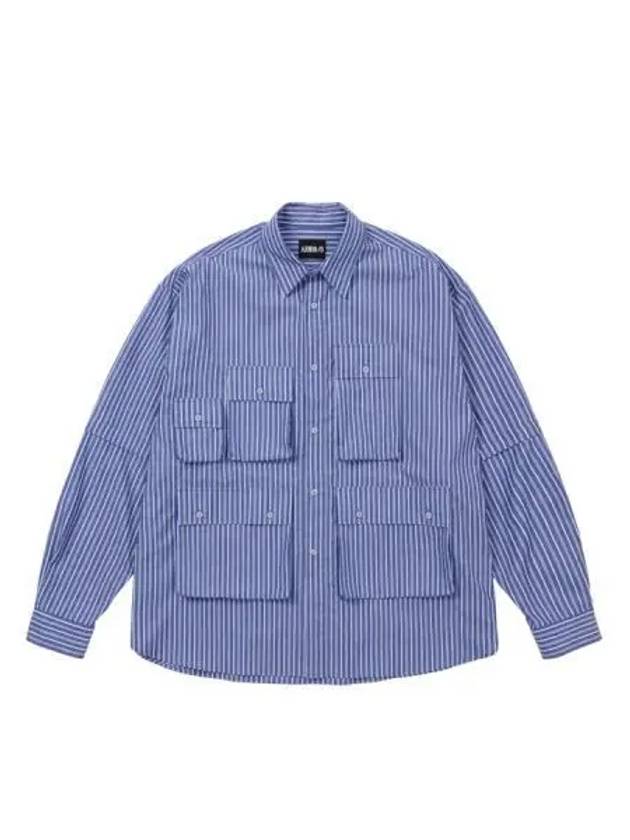 Fisherman Striped Shirt Blue - AJOBYAJO - BALAAN 1