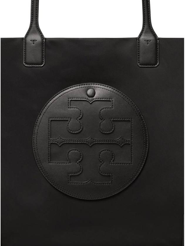 Ella Large Nylon Tote Bag Black - TORY BURCH - BALAAN 5