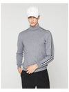 Men s sleeve striped point turtleneck sweater HD3MSW001 - HOLIC&PLAY - BALAAN 3