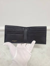 Black gold monogram wallet - SAINT LAURENT - BALAAN 4