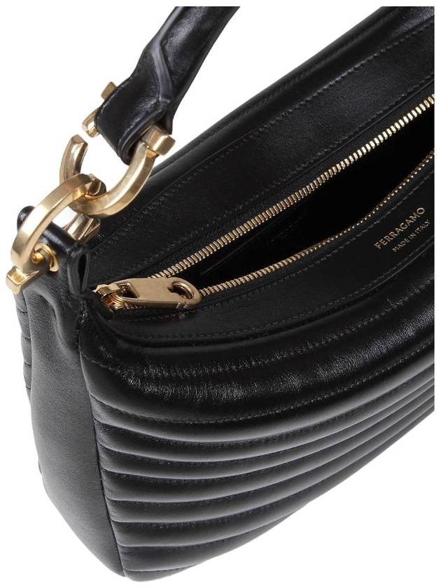 Salvatore Ferragamo Smooth Calfskin Shoulder Bag - SALVATORE FERRAGAMO - BALAAN 4