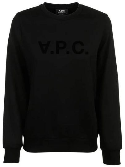 VPC Logo Sweatshirt Black - A.P.C. - BALAAN 2