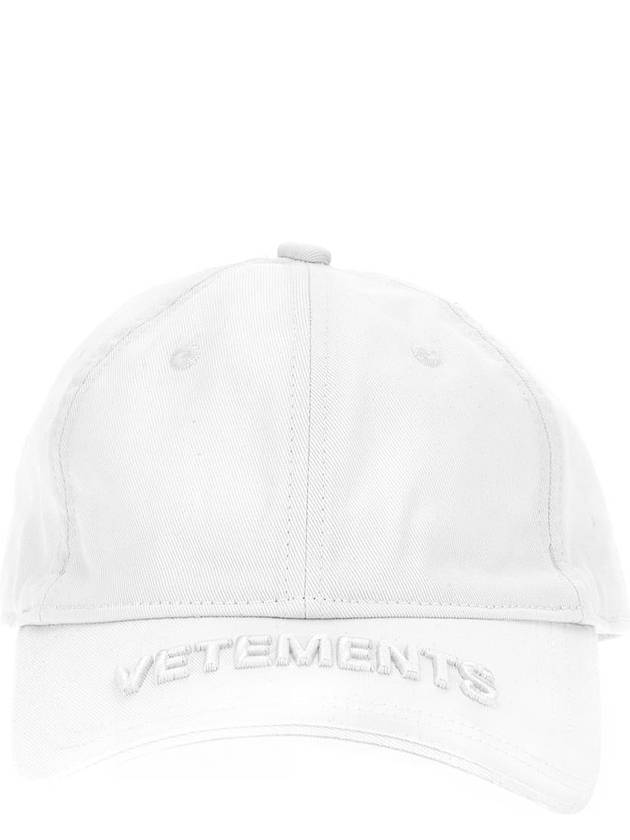 Vetements 'Logo' Cap - VETEMENTS - BALAAN 1