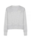 Shard Embroidered Logo Sweatshirt Grey - ISABEL MARANT - BALAAN 2