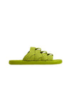 Intrecciato Flat Slippers Kiwi - BOTTEGA VENETA - BALAAN 4